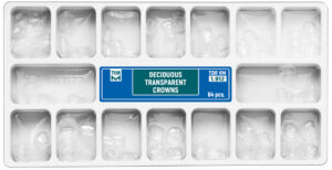 Deciduous Transparent Crowns