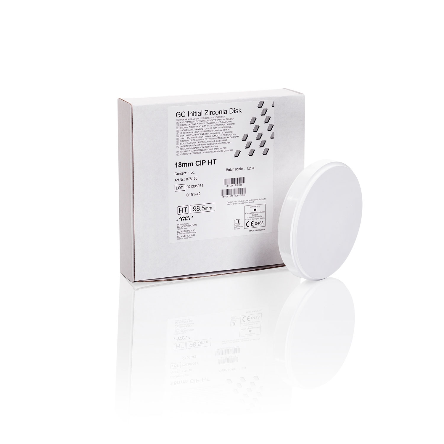 GC Initial Zirconia Disk - Image 3
