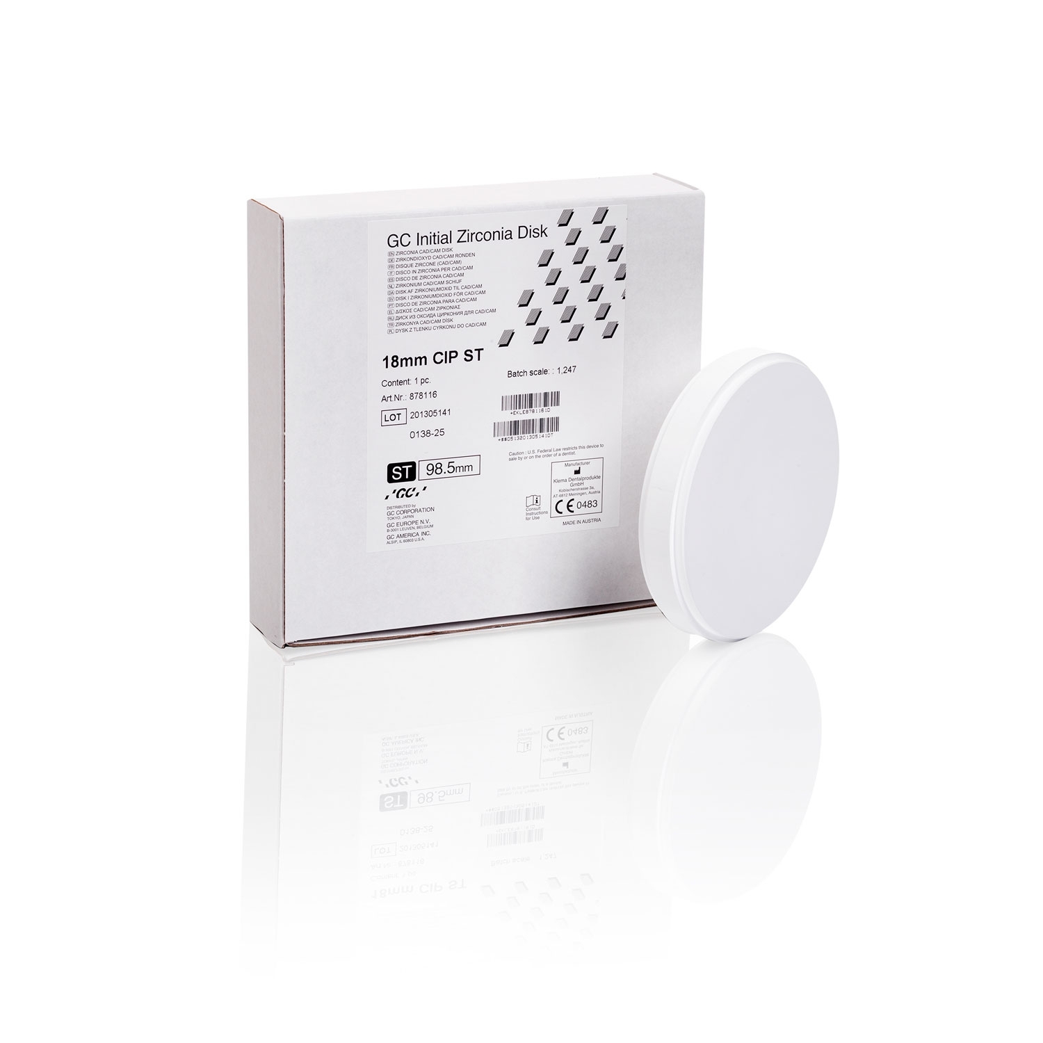 GC Initial Zirconia Disk - Image 2